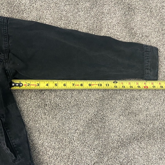 **SOLD** H&M black denim jacket - Picture 5 of 7